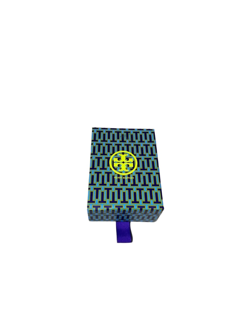 Tory Burch Bracelet with Blue and Yellow Logo Box